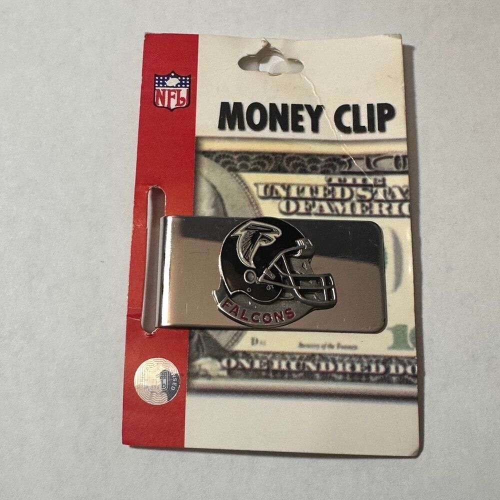 Atlanta Falcons Pewter 3D Siskiyou Money Clip